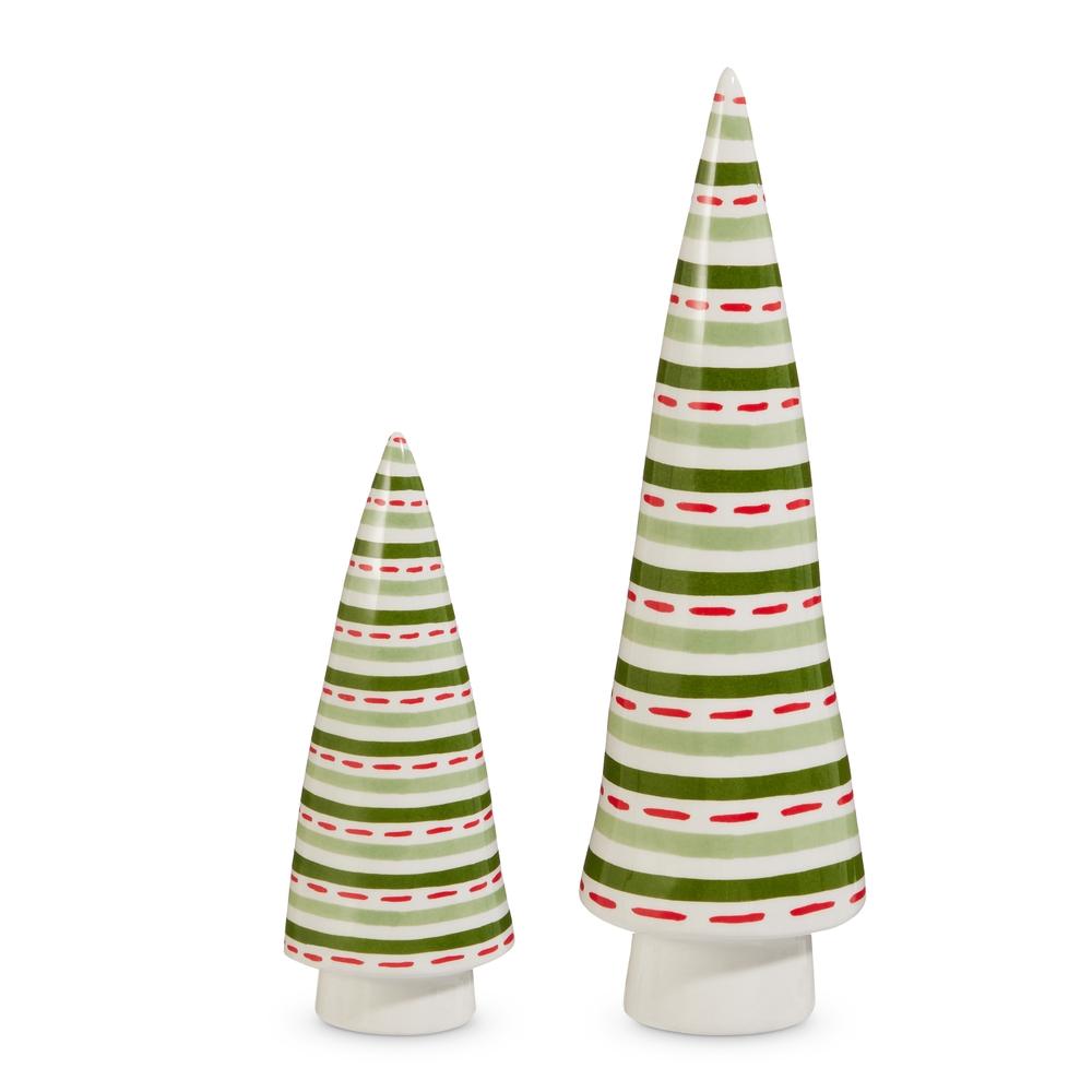 RAZ Imports 11.25" Patterned Trees