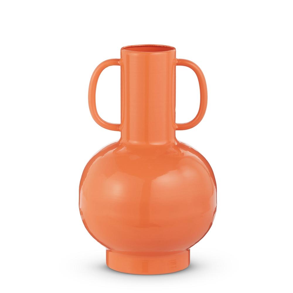 RAZ Imports 11.5" Double Handle Coral Vase