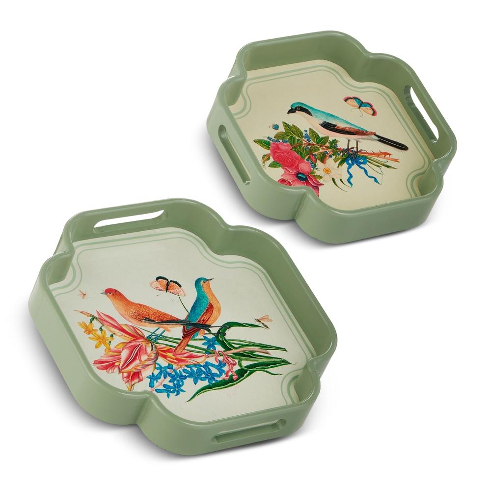 RAZ Imports 11.75" Blossom Perch Trays