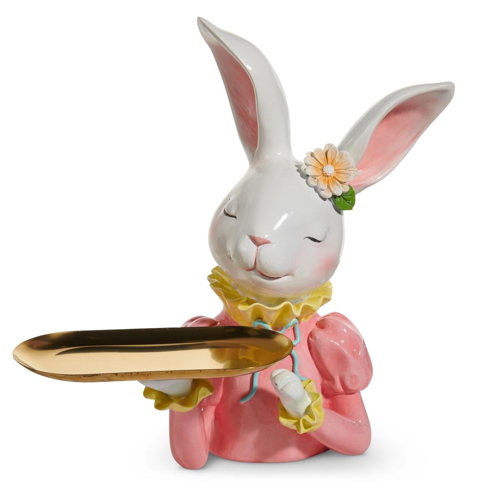 RAZ Imports 11.75" Bunny Table Top Butler