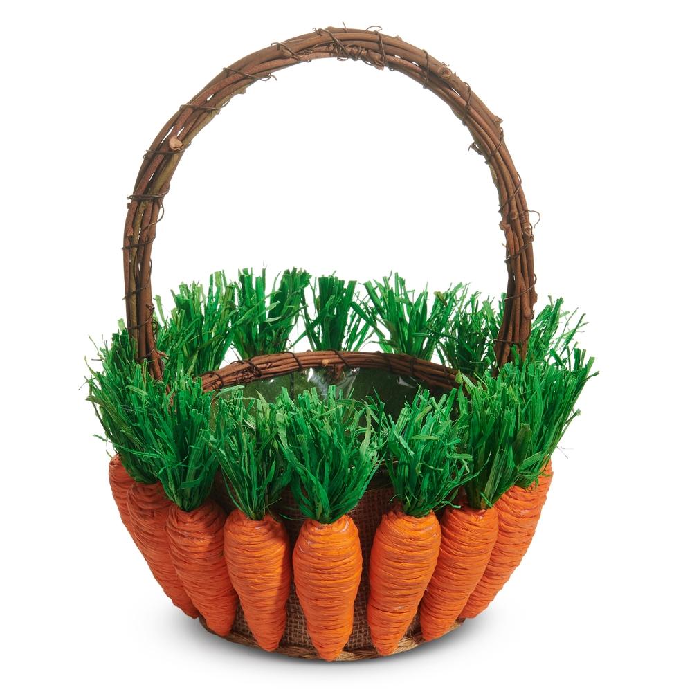 RAZ Imports 11.75" Carrot Basket