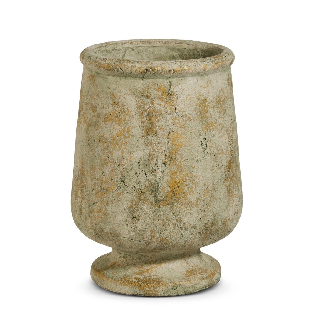 RAZ Imports 11.75" Concrete Finish Vase
