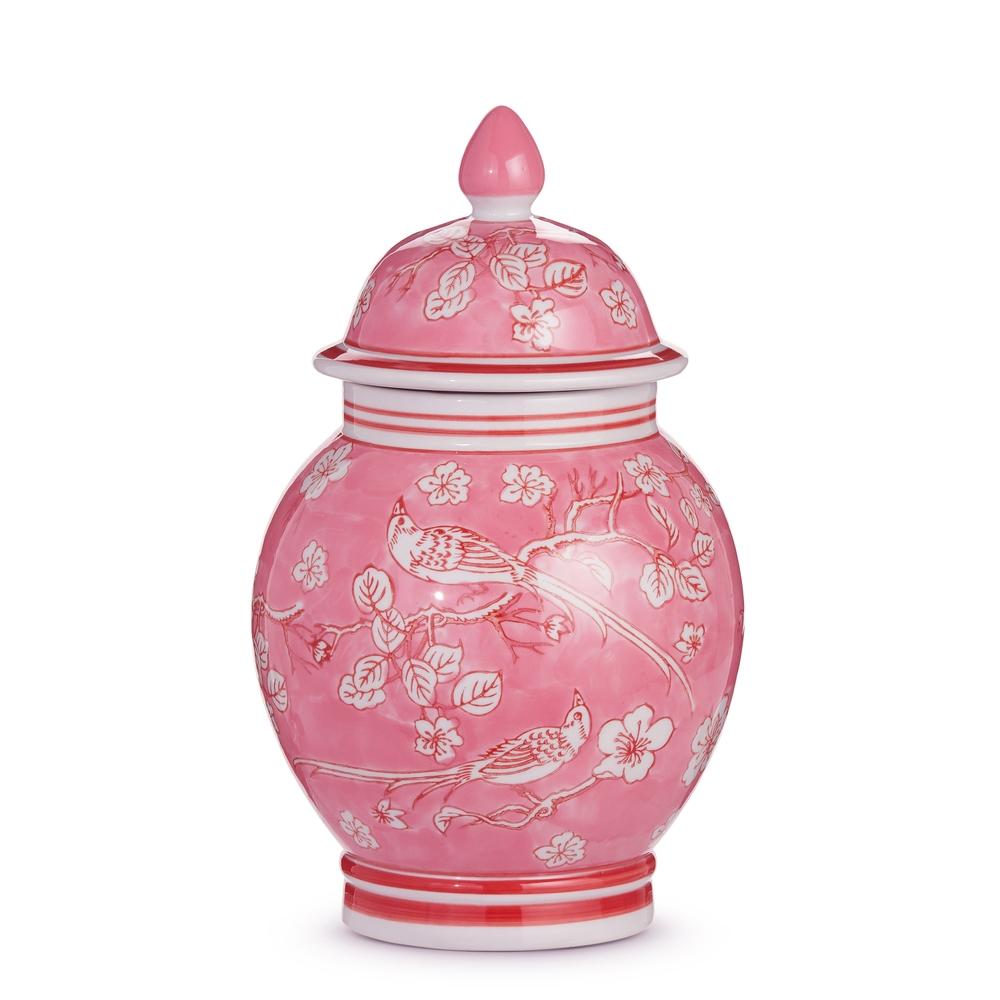 RAZ Imports 11.75" Pink Ginger Jar