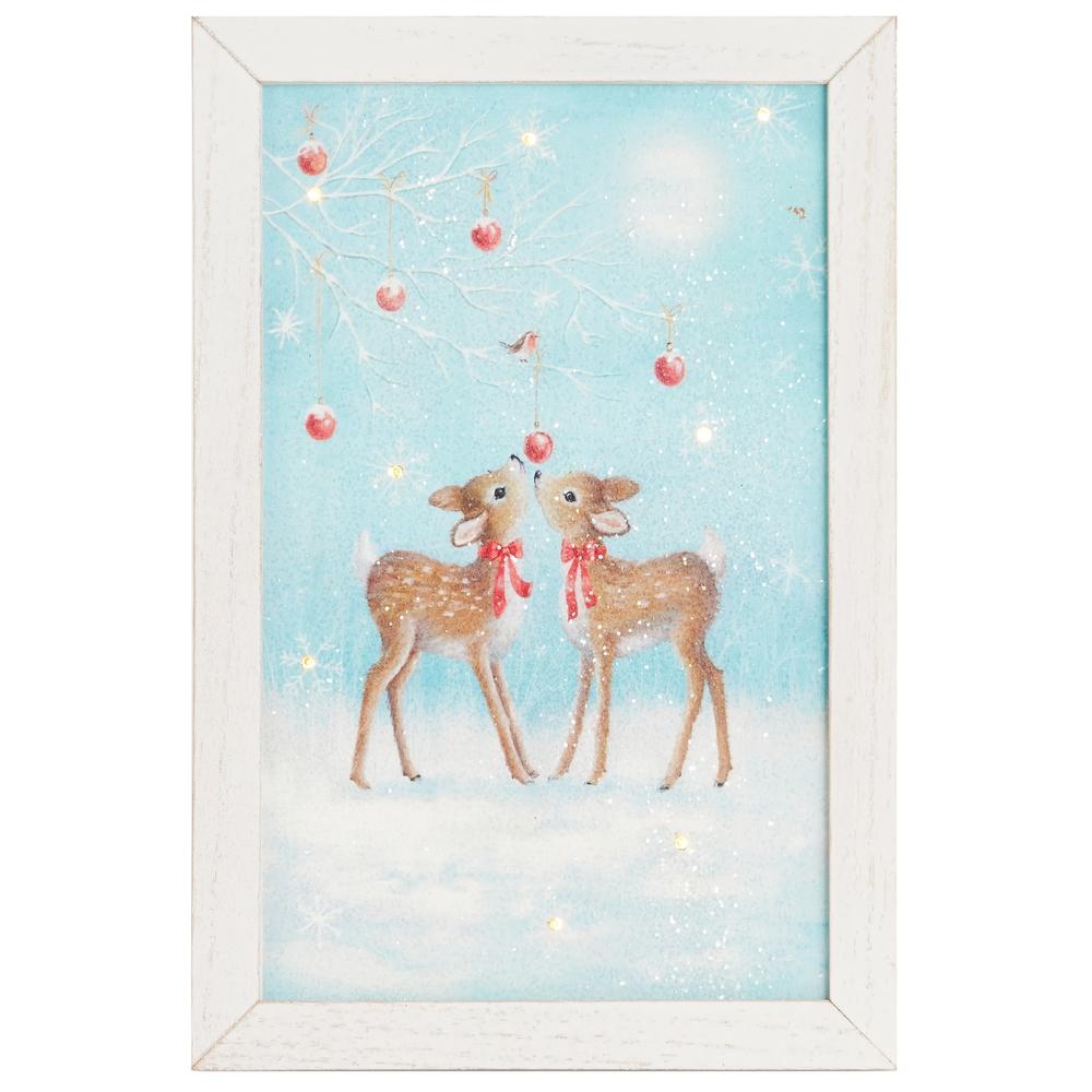 RAZ Imports 11.75" Winter Wonders Lit Print