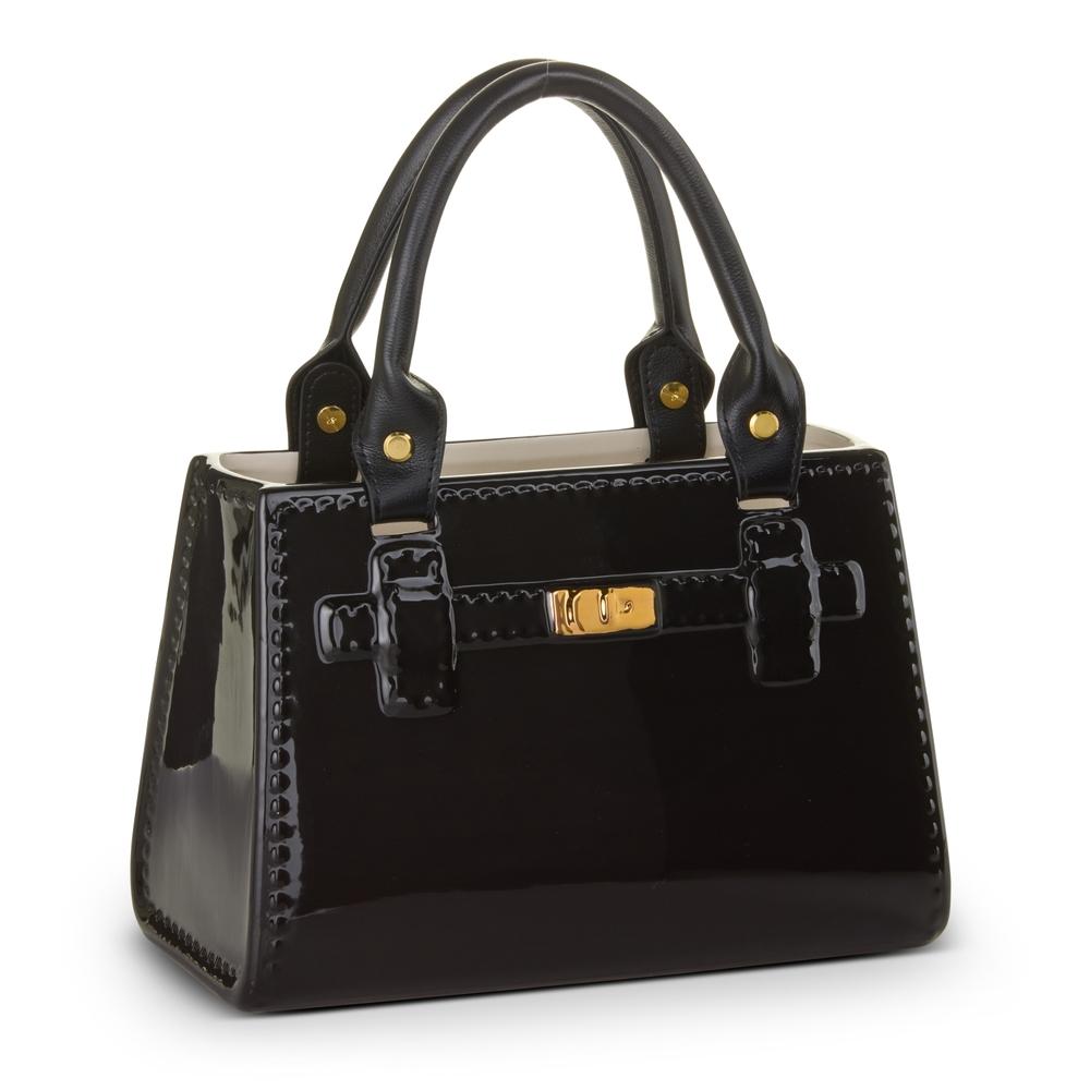 RAZ Imports 11" Black Purse Vase