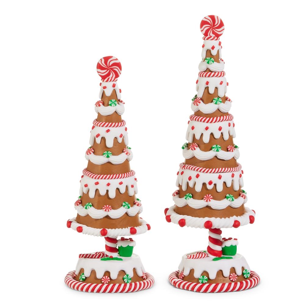 RAZ Imports 11" Gingerbread Trees