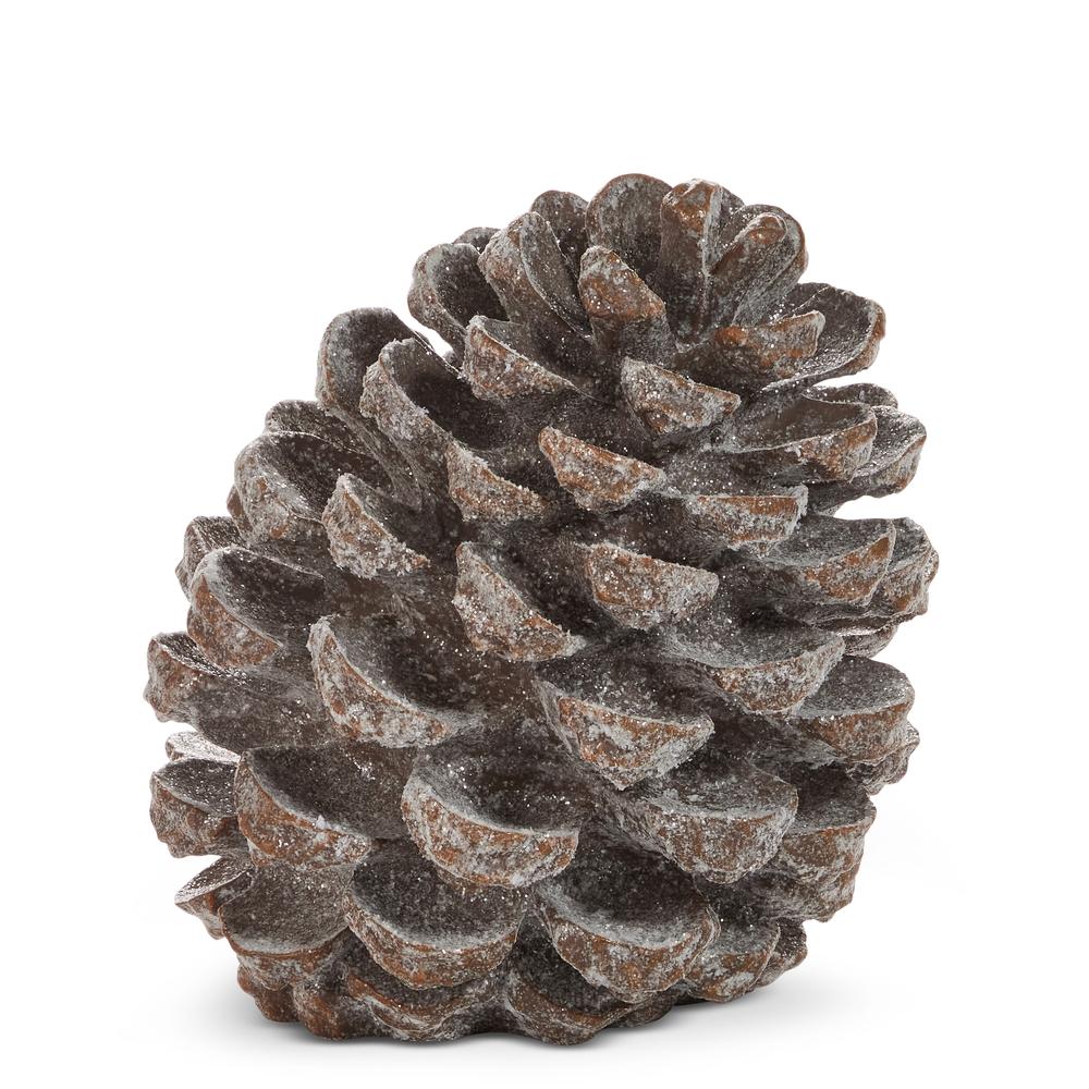 RAZ Imports 11" Iced Pinecone