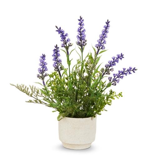 RAZ Imports 11" Potted Lavender