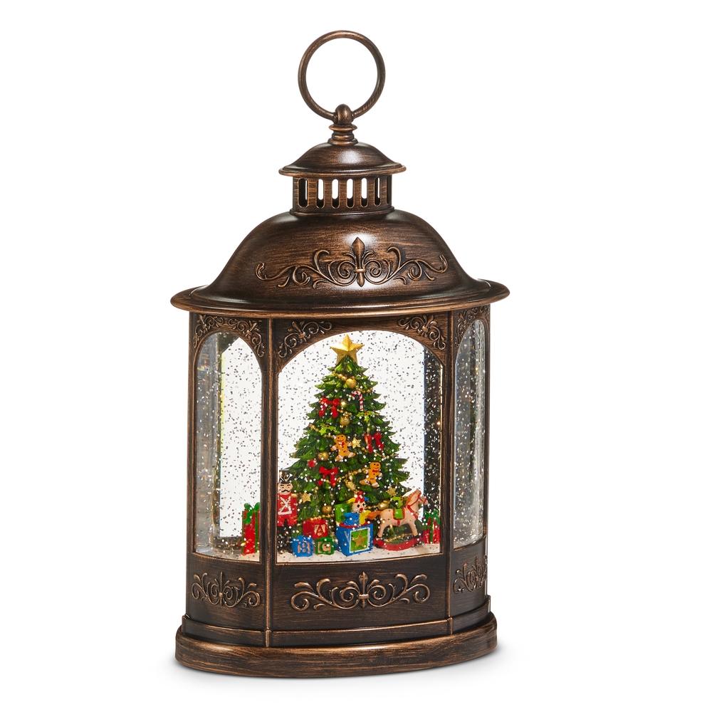 RAZ Imports 11" Tree Musical Lighted Water Lantern