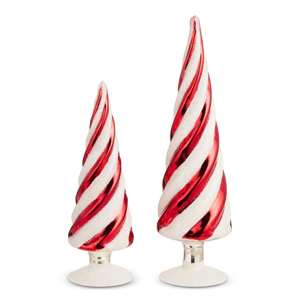 RAZ Imports 12.5" Peppermint Swirl Trees