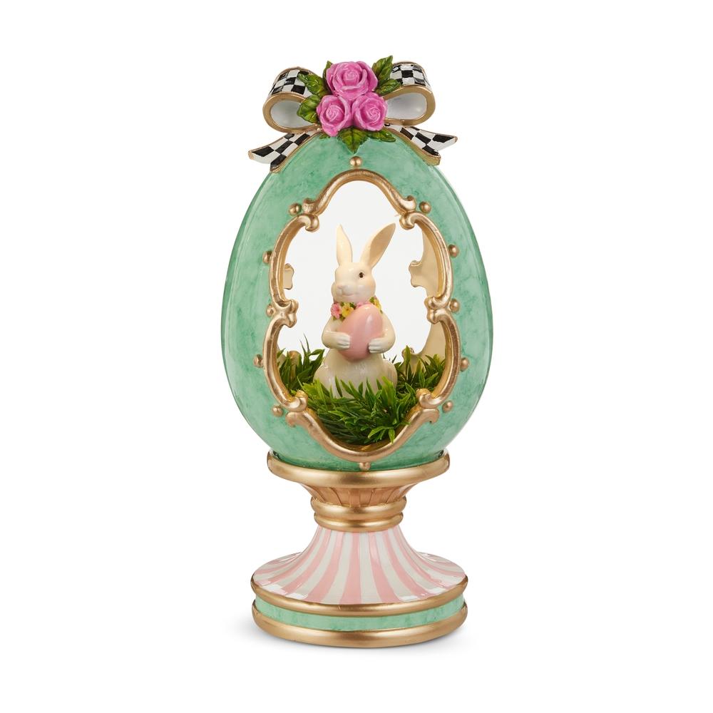 RAZ Imports 12" Animated Bunny in Lighted Egg