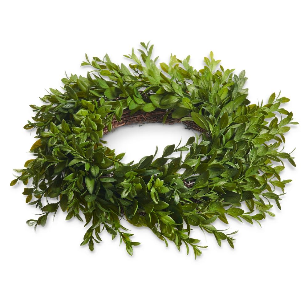 RAZ Imports 12" Boxwood Candle Ring