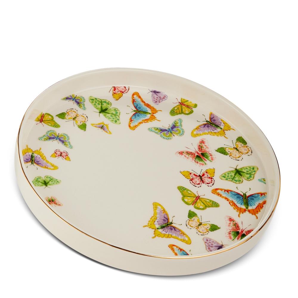 RAZ Imports 12" Butterfly Confetti Tray