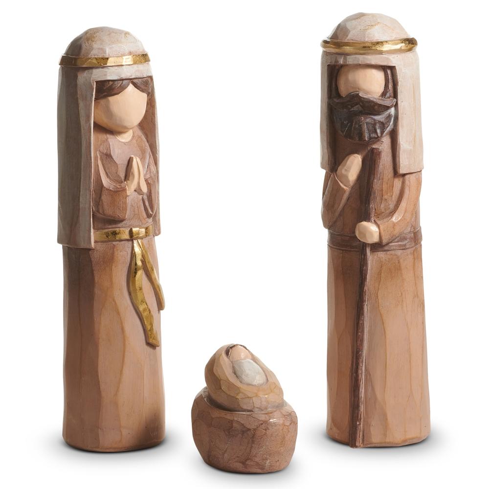 RAZ Imports 12" Carved Holy Family