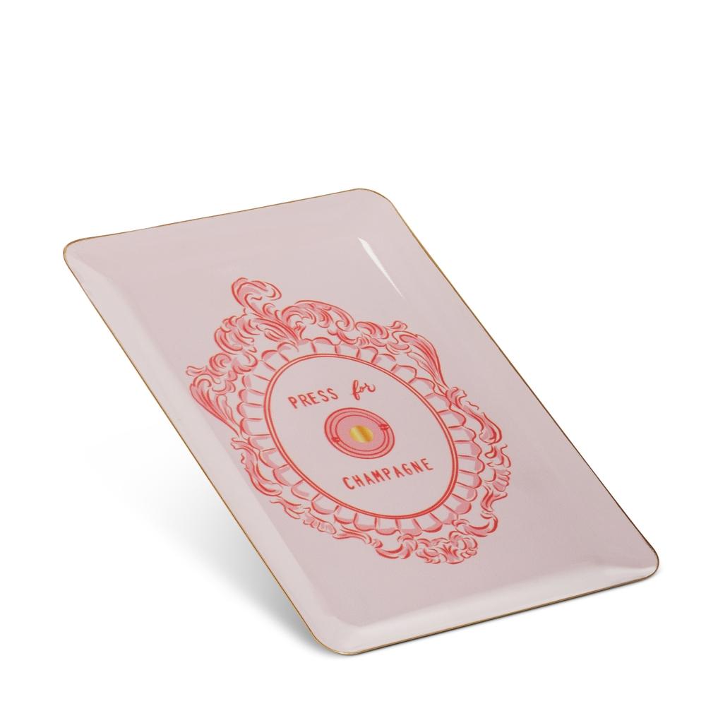 RAZ Imports 12" Champagne on Call Tray