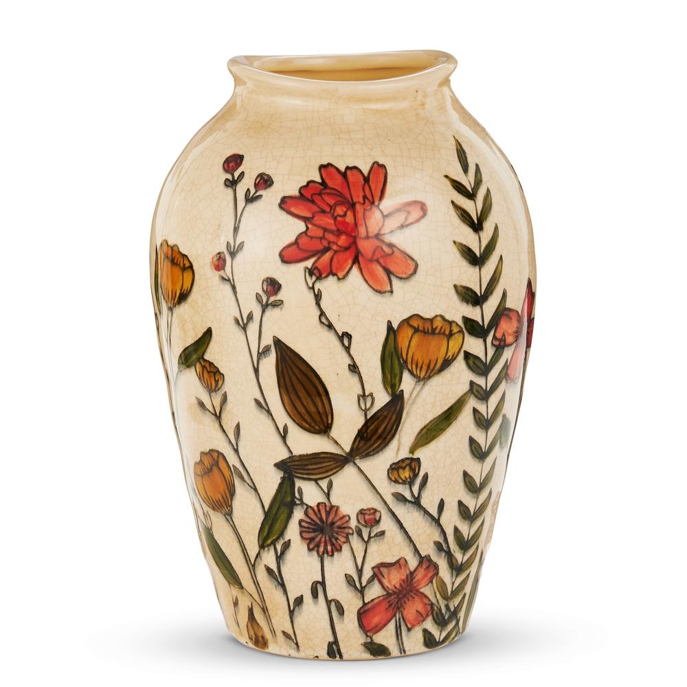 RAZ Imports 12" Floral Vase