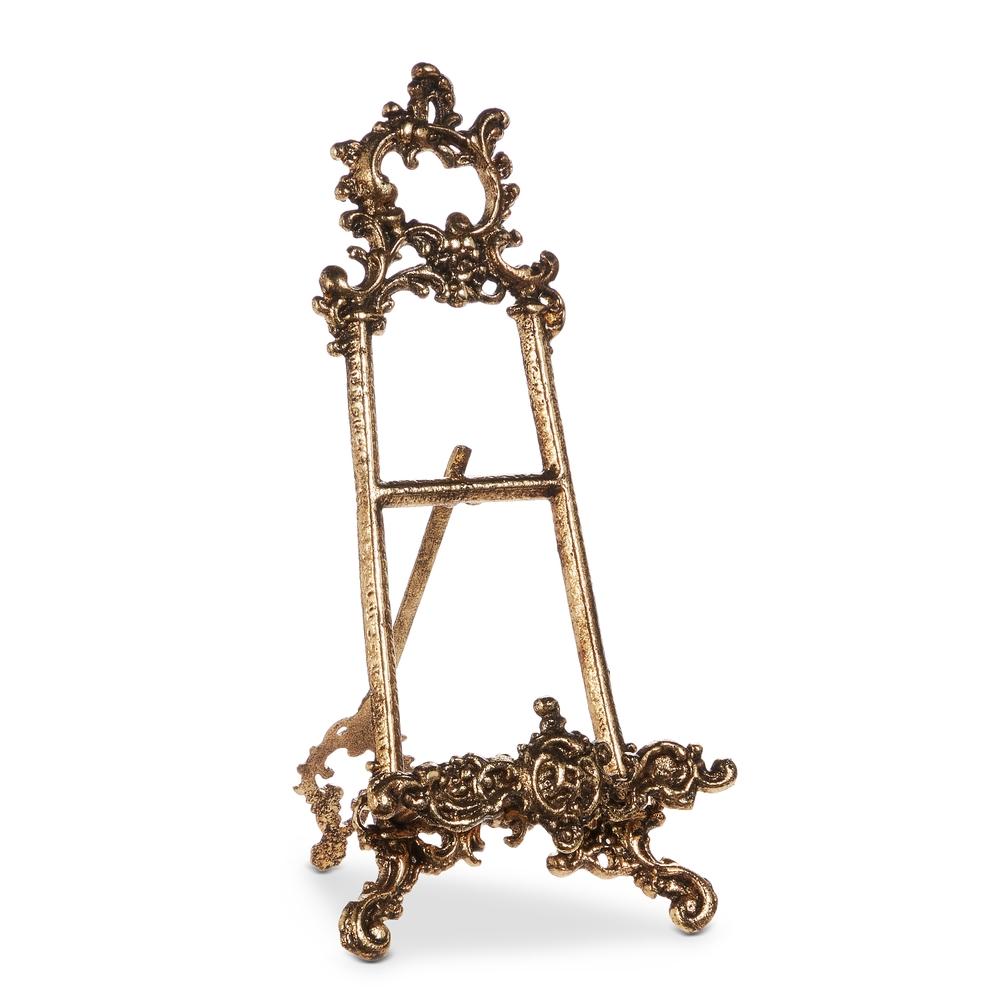 RAZ Imports 12" Gold Ornate Easel