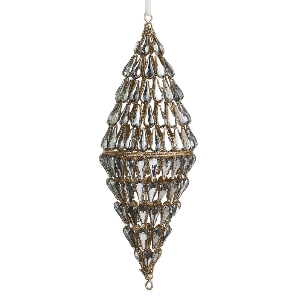 RAZ Imports 12" Jewel Finial Ornament