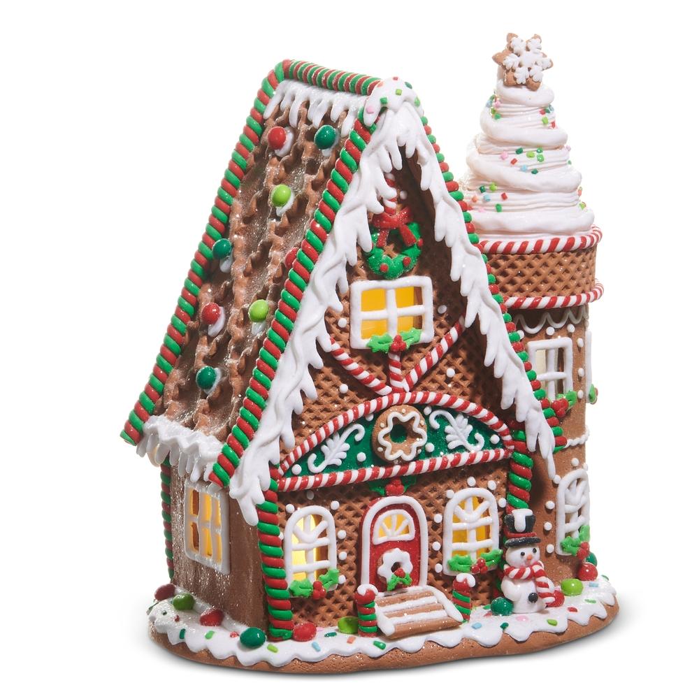 RAZ Imports 12" Lighted Gingerbread House