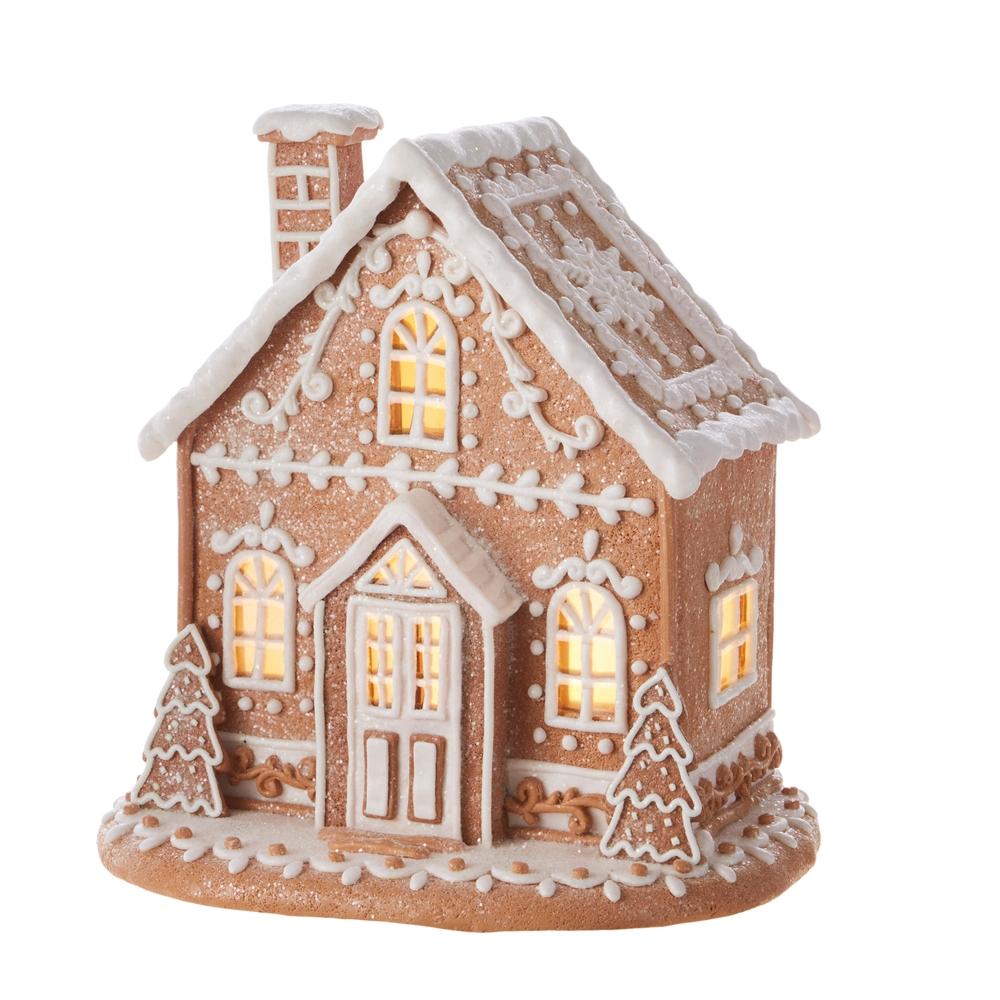 RAZ Imports 12" Lighted Gingerbread House