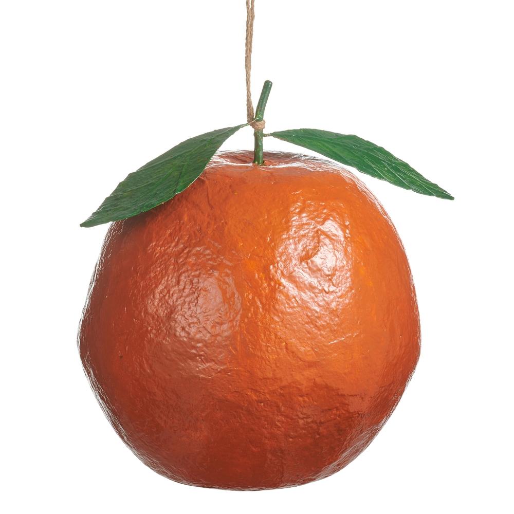 RAZ Imports 12" Paper Mache Orange