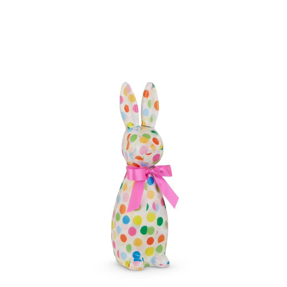 RAZ Imports 12" Polka Dot Confetti Bunny