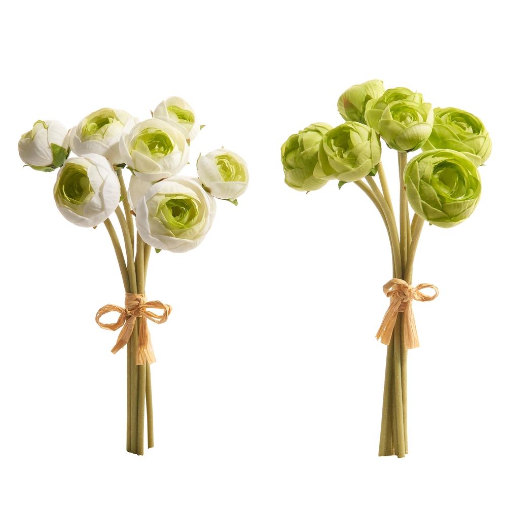 RAZ Imports 12" Real Touch Ranunculus Bundle