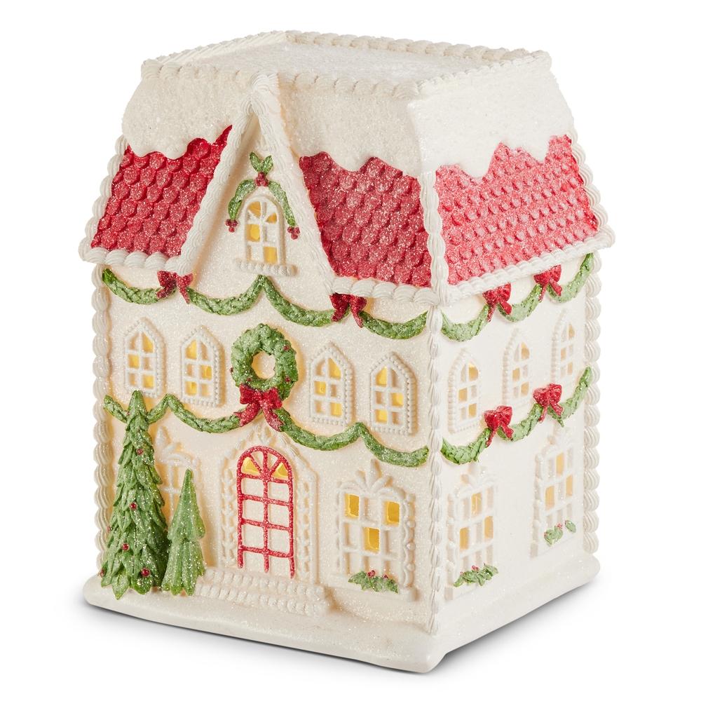 RAZ Imports 12" Snow Covered House