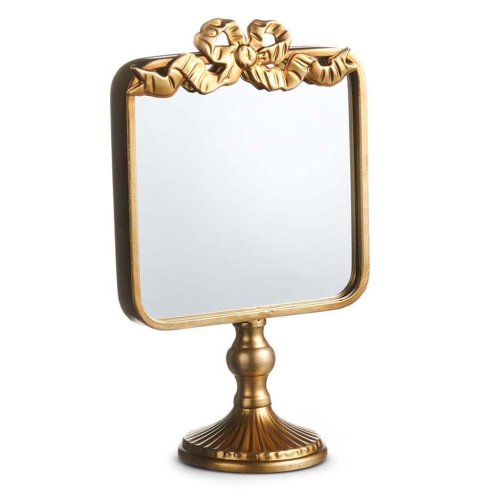 RAZ Imports 13.25" Gold Bow Mirror