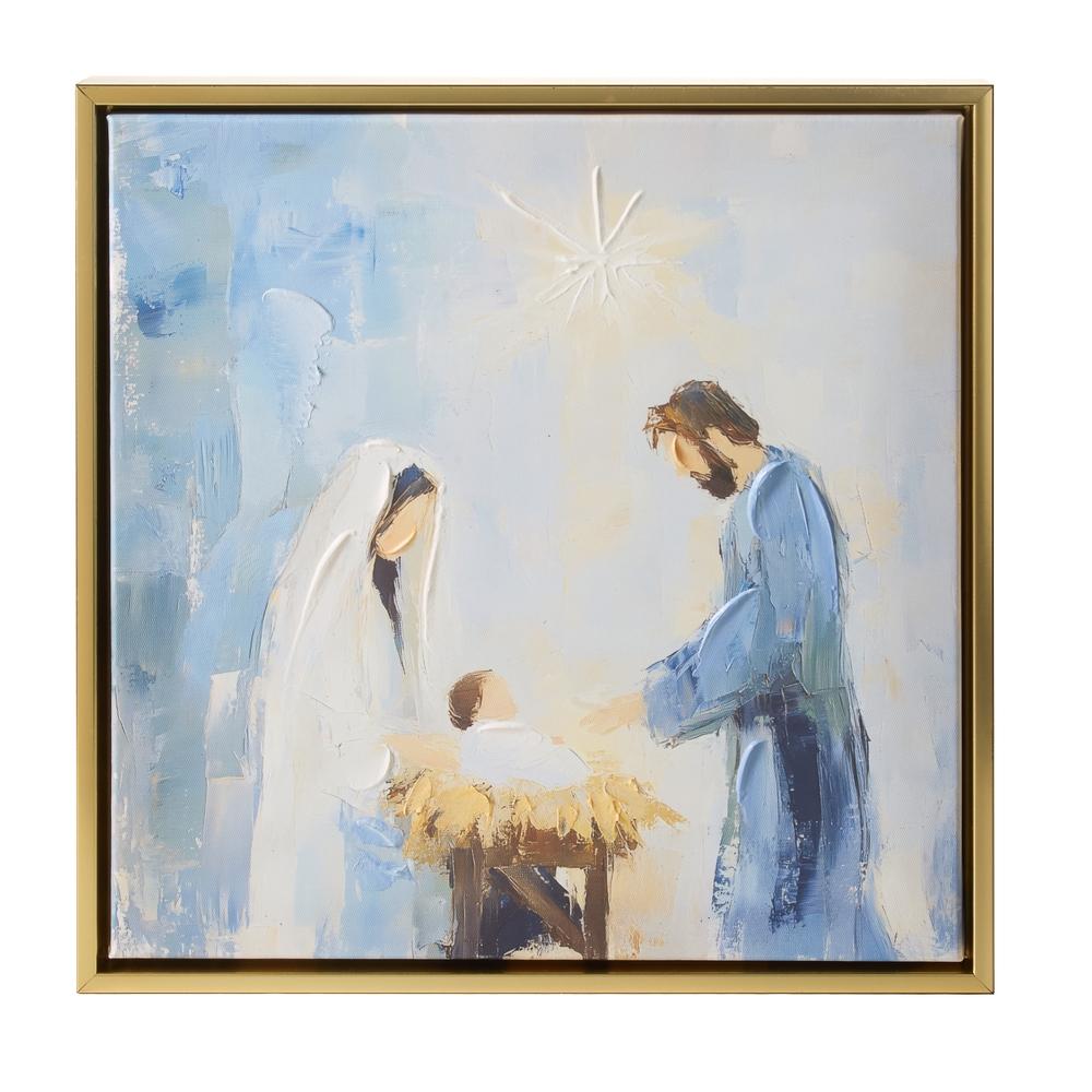 RAZ Imports 13.5" Blessed in Bethlehem Wall Art