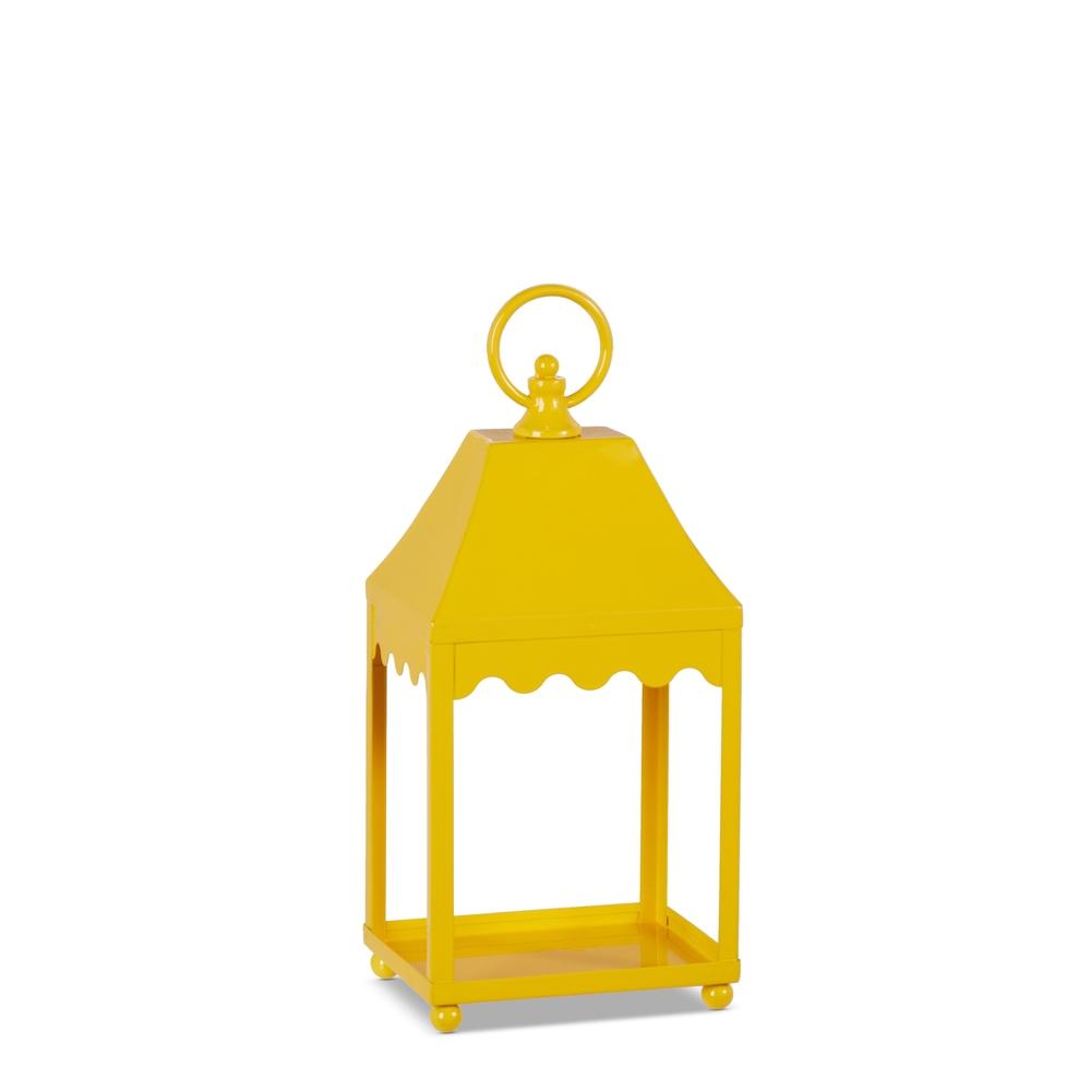 RAZ Imports 13.5" Yellow Lantern