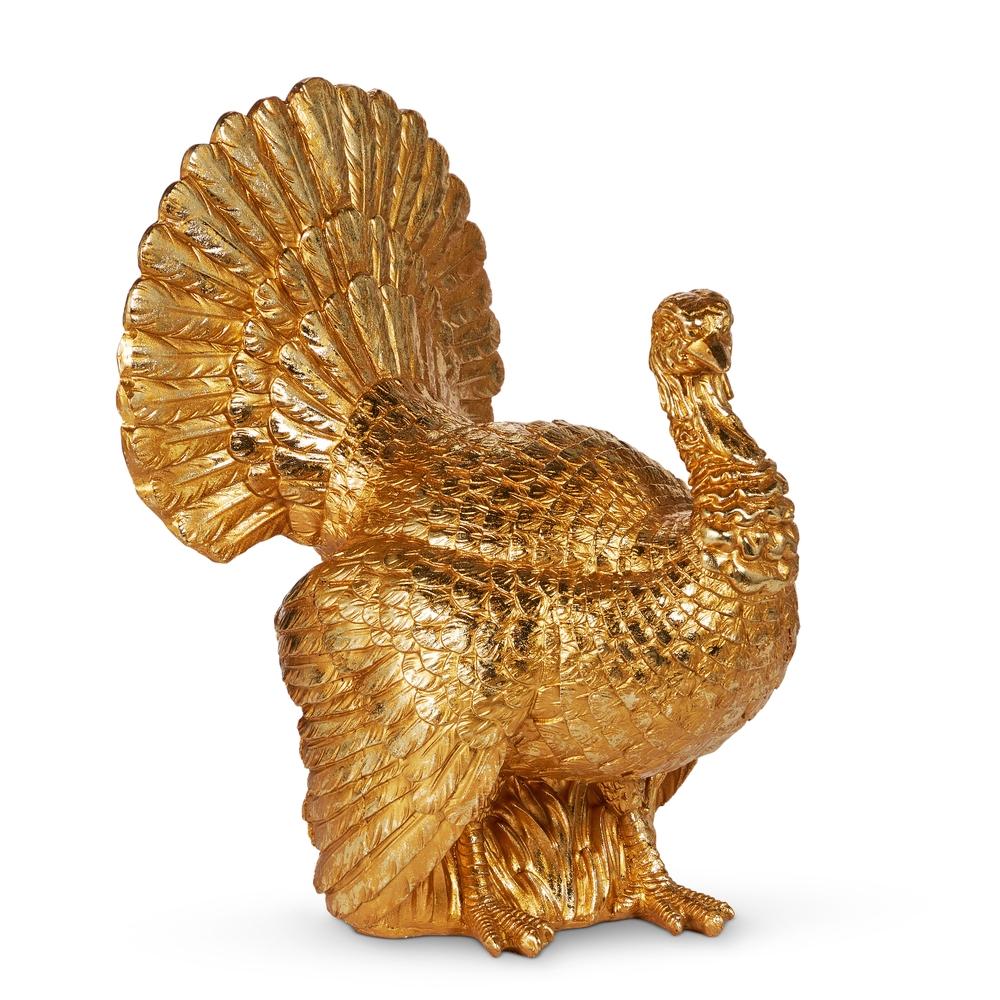 RAZ Imports 13.75" Gold Turkey