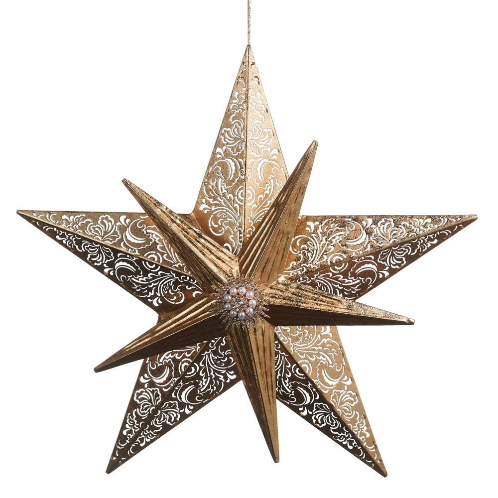 RAZ Imports 13.75" Hanging Starburst Ornament
