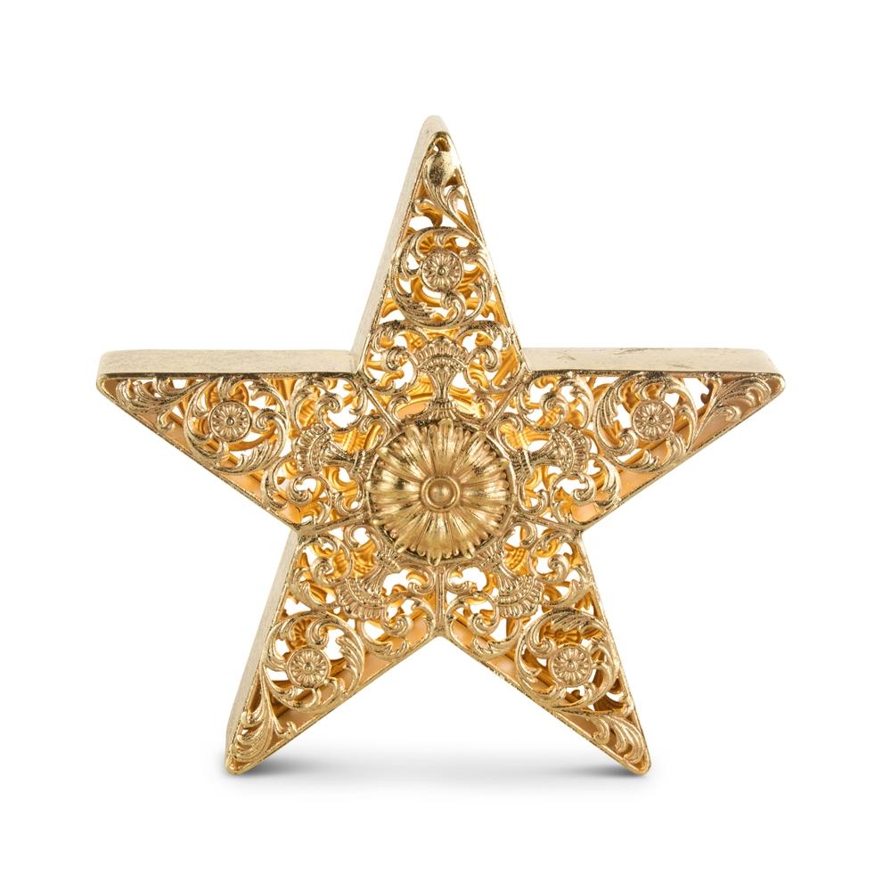 RAZ Imports 13" Lighted Filigree Star Lantern