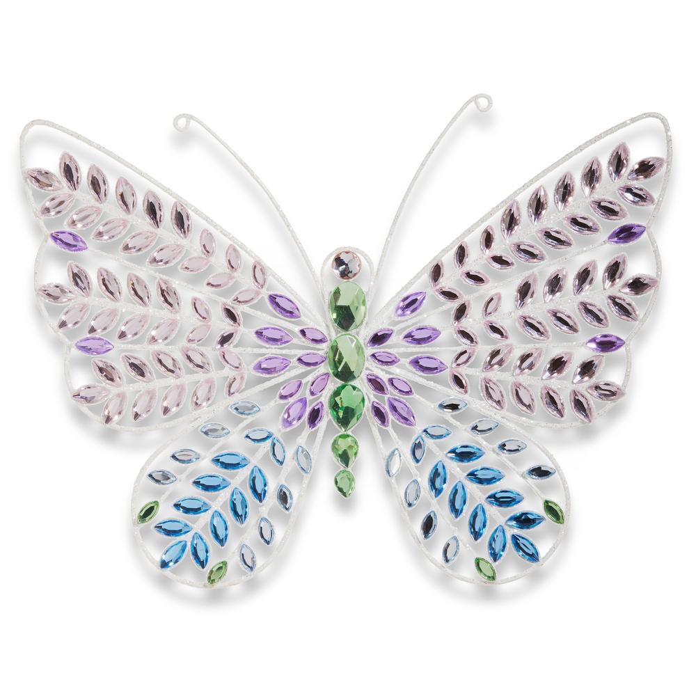 RAZ Imports 13" Pastel Jeweled Butterfly
