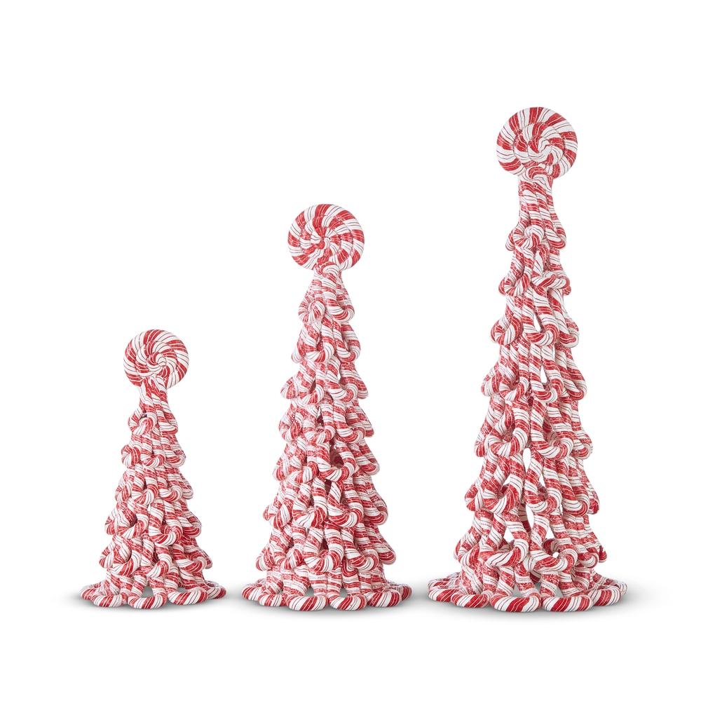 RAZ Imports 13" Peppermint Trees