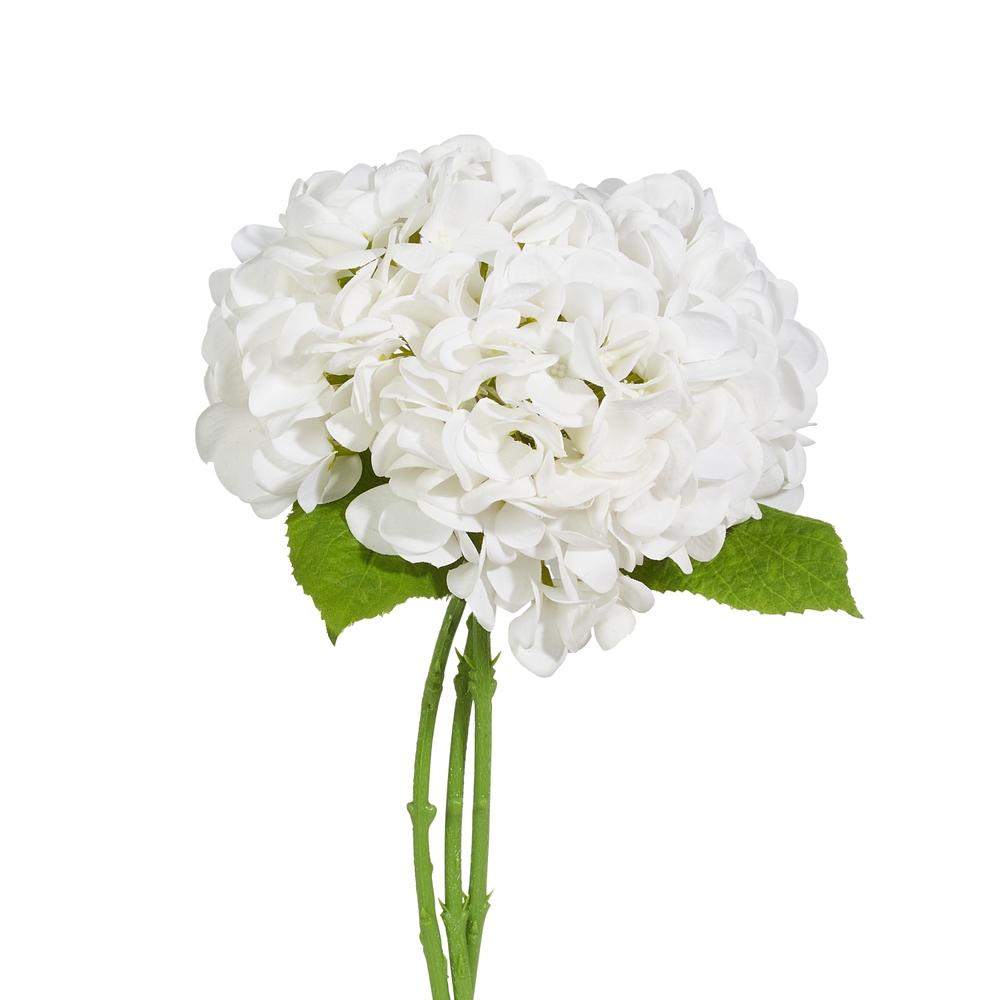 RAZ Imports 13" Real Touch White Hydrangea Bundle