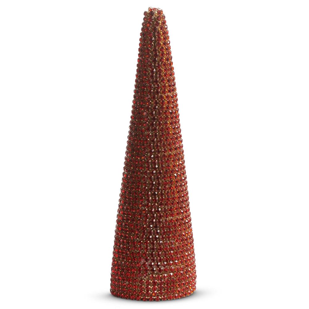 RAZ Imports 13" Red Rhinestone Tree