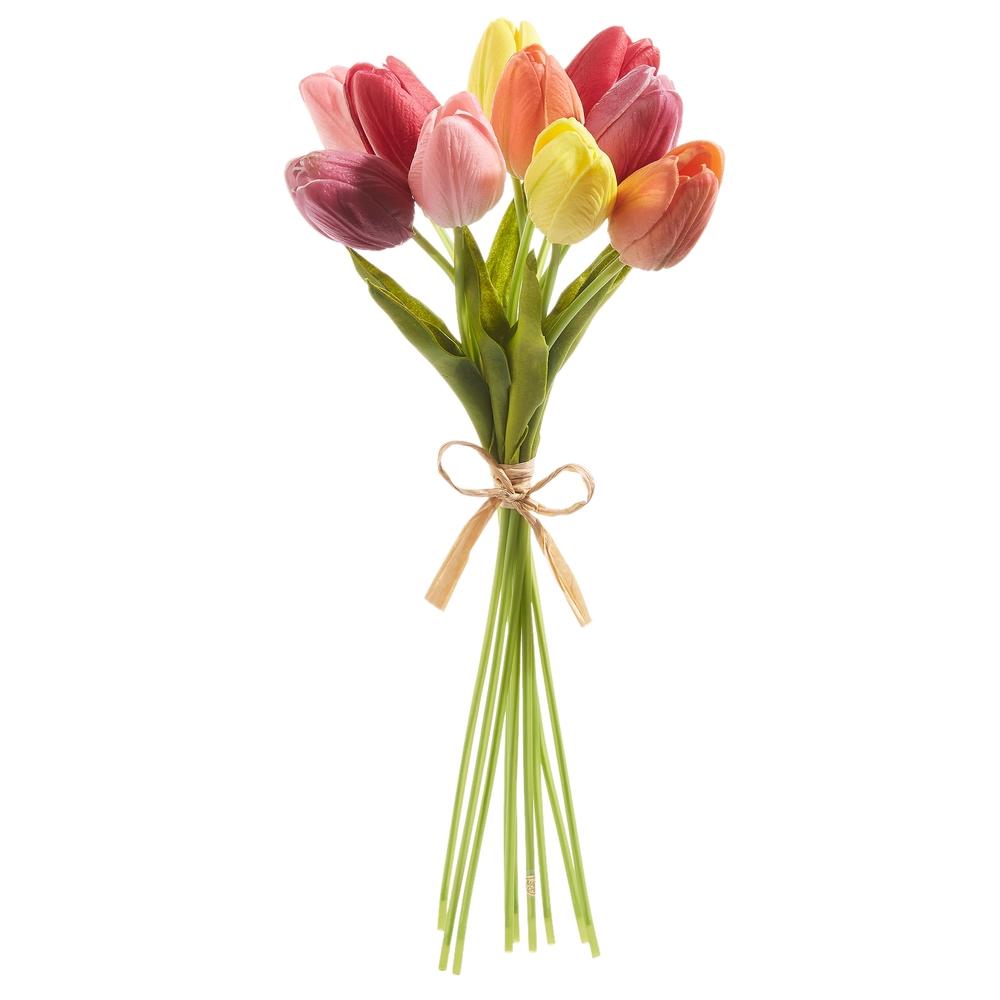 RAZ Imports 14.5" Real Touch Mixed Tulip Bundle
