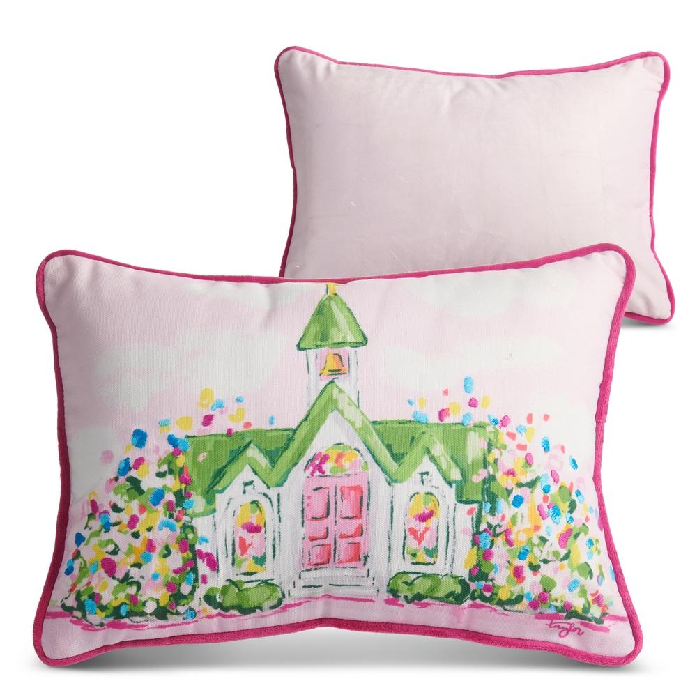RAZ Imports 14" Joyful Chapel Lumbar Pillow
