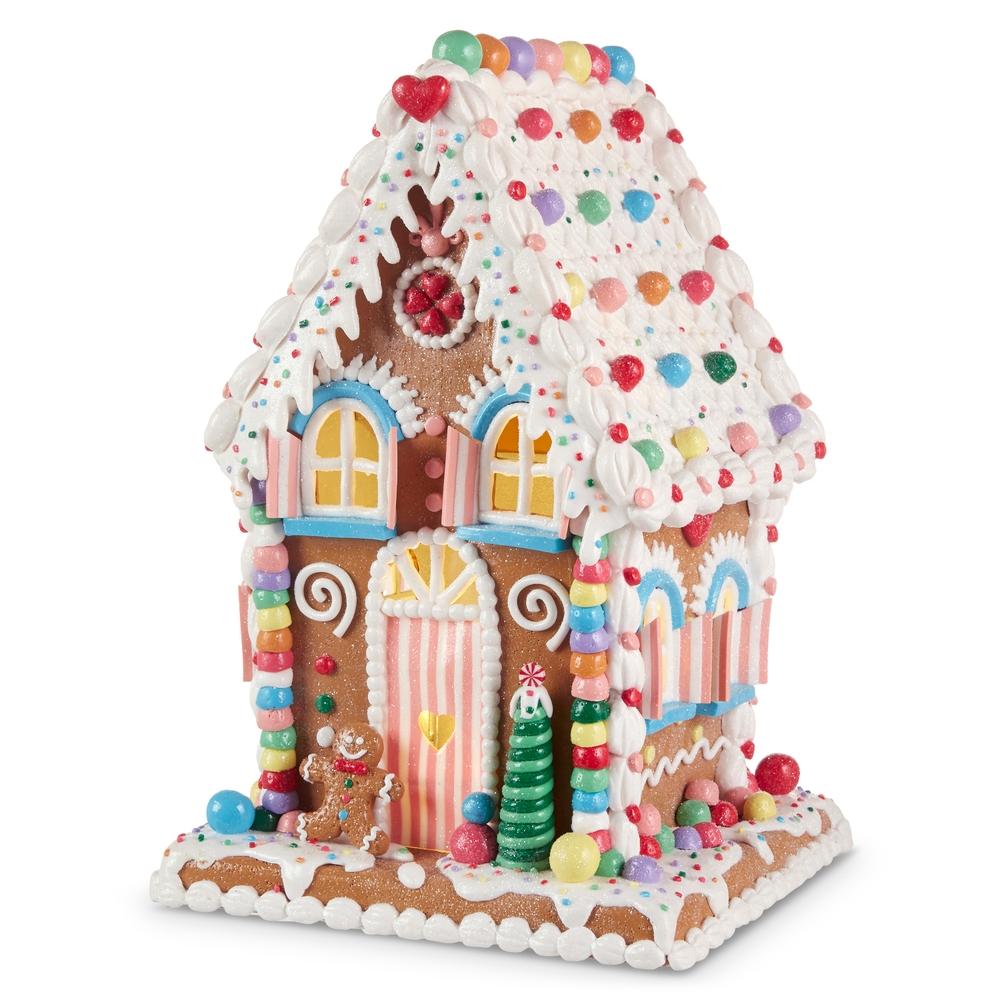 RAZ Imports 14" Lighted Gingerbread House