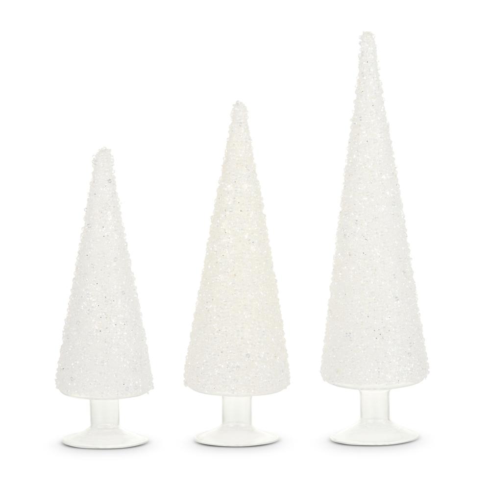 RAZ Imports 14" White Iced Trees