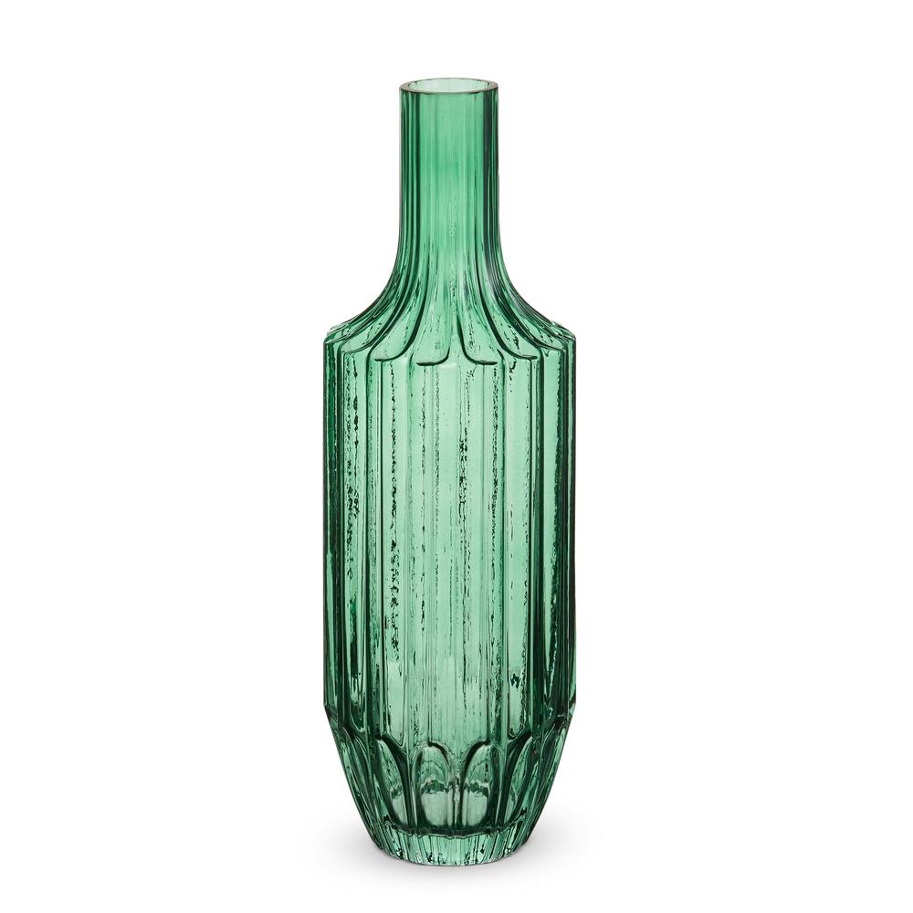 RAZ Imports 15.5" Emerald Bottle Vase
