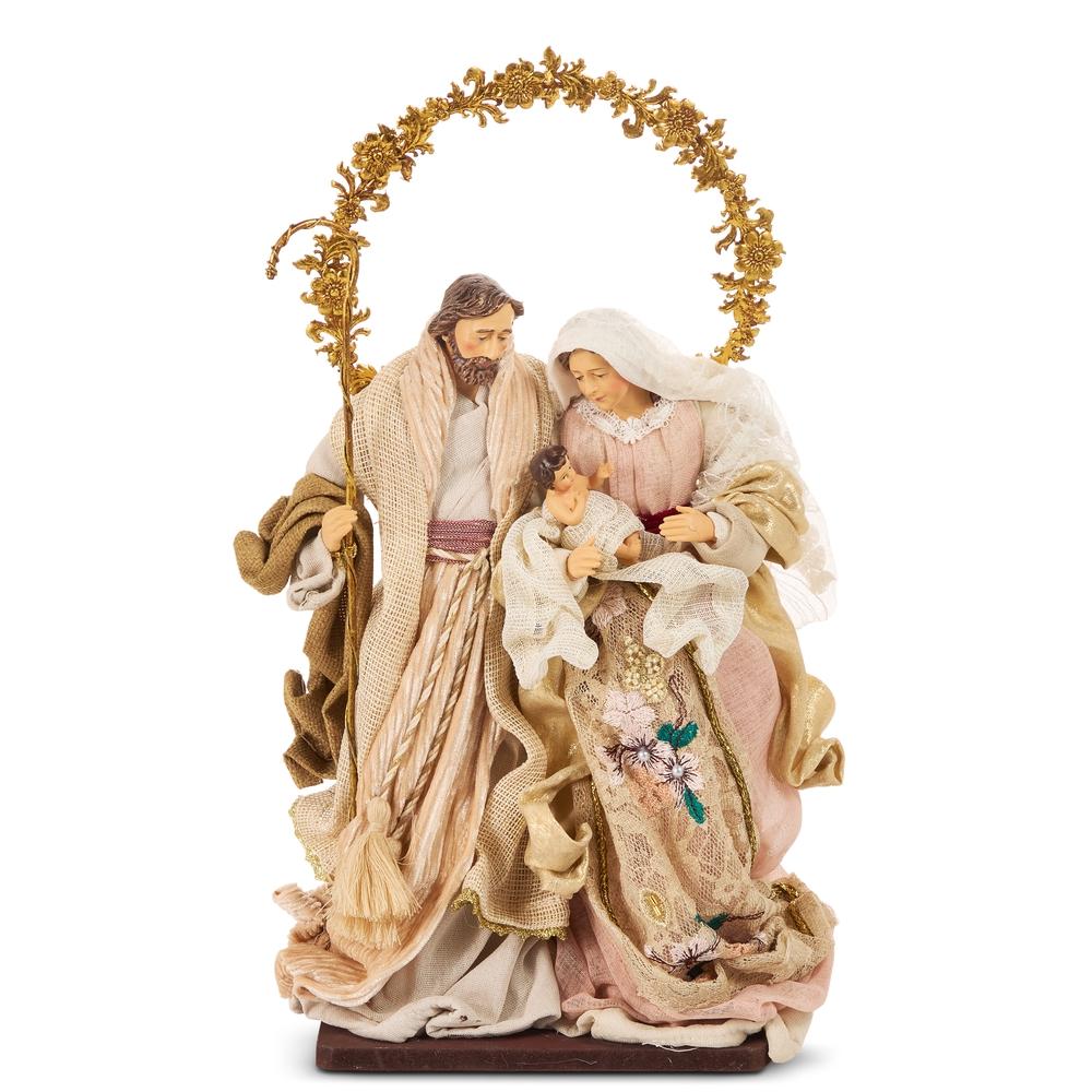 RAZ Imports 15.5" Holy Family with Halo Arch