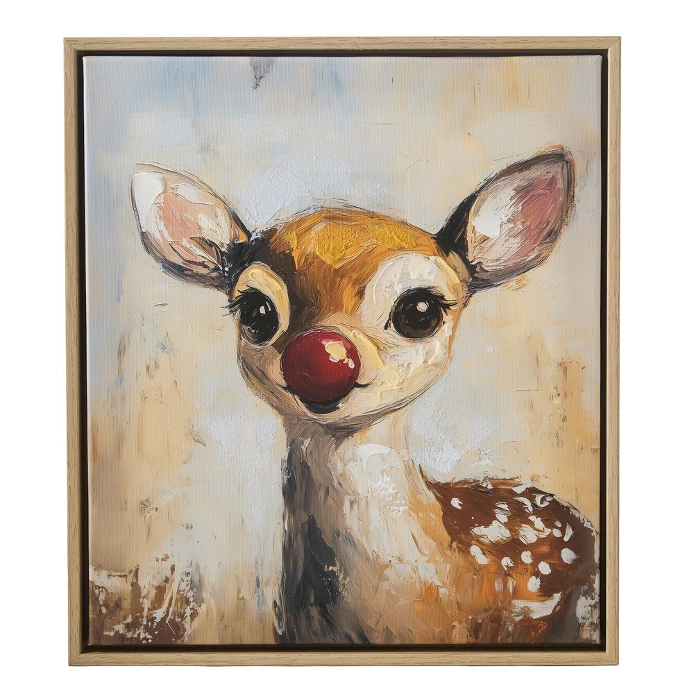 RAZ Imports 15.5" Red Nose Wonder Wall Art