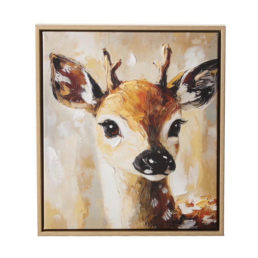 RAZ Imports 15.5" Snowflake Fawn Wall Art