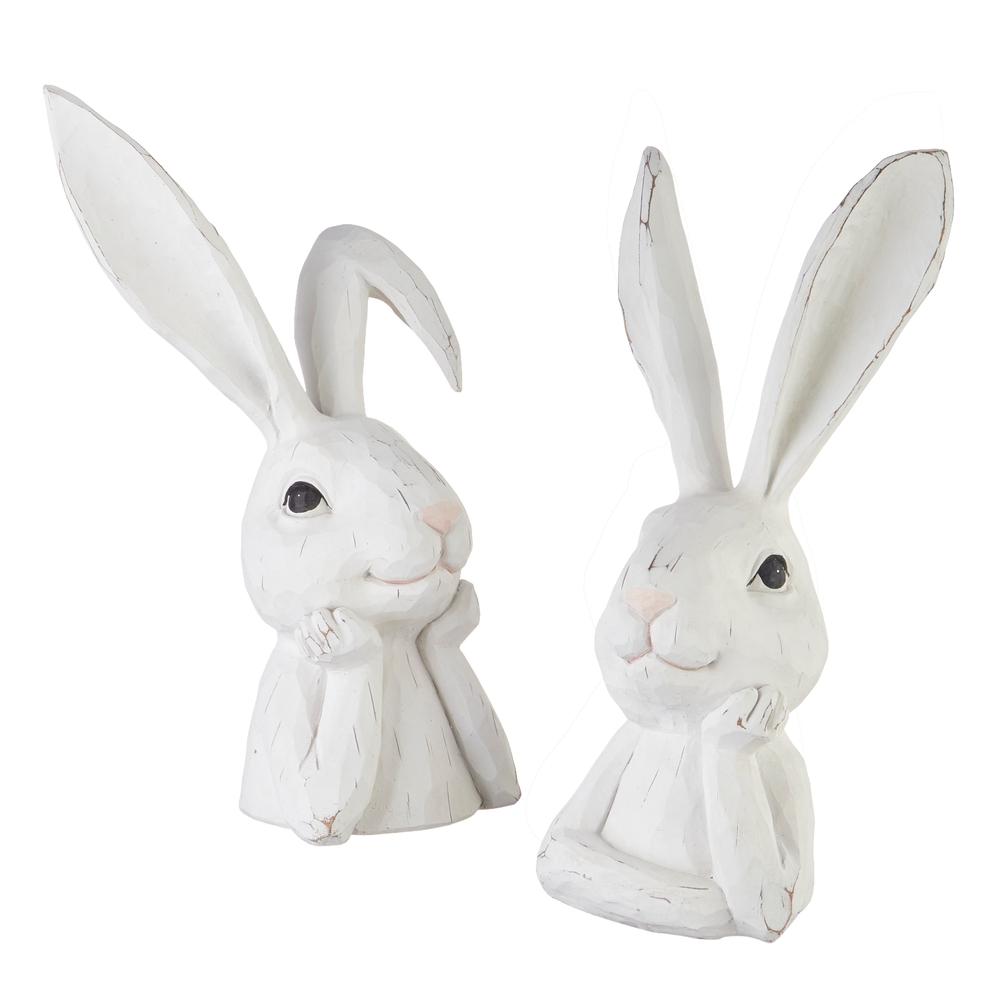 RAZ Imports 15.5" Thinking Rabbit Bust