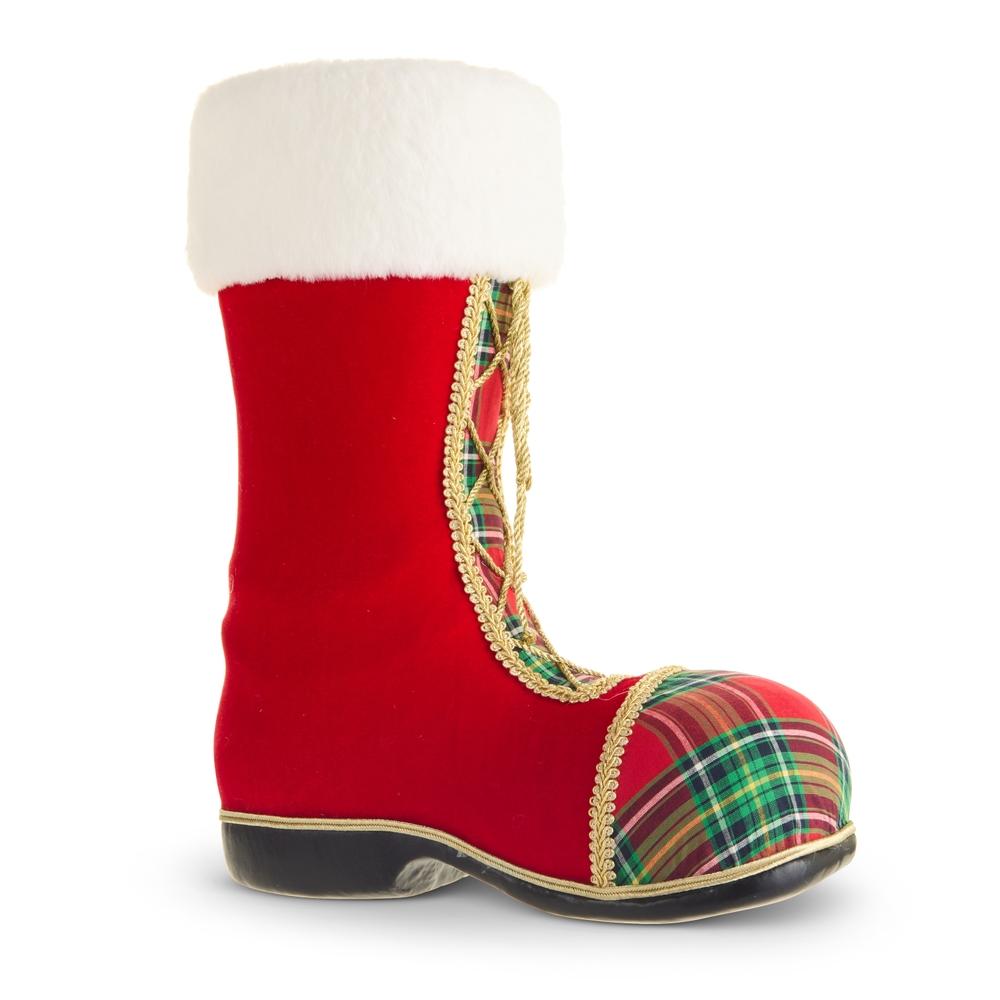 RAZ Imports 15.5" Velvet Boot