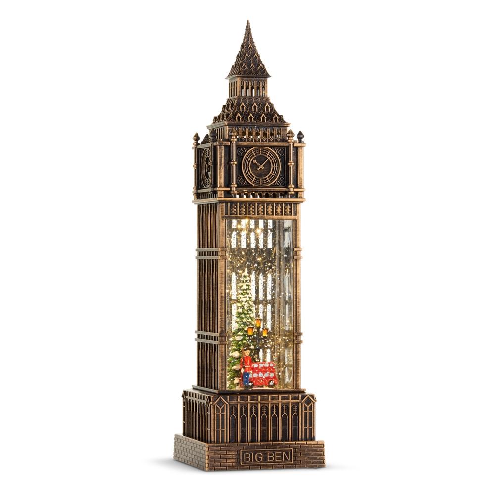 RAZ Imports 15" Big Ben Water Lantern