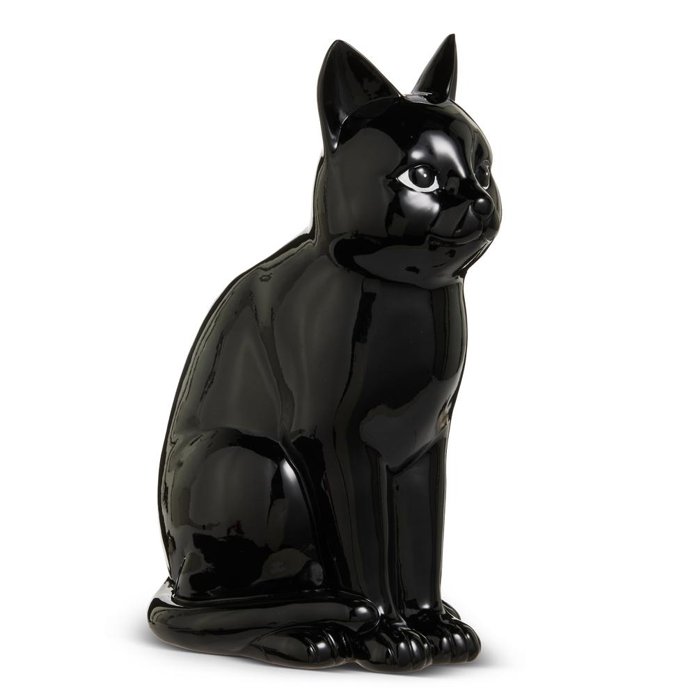 RAZ Imports 15" Black Cat Planter